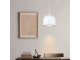 Design LED függeszték (8.5W), fehér színű - meleg fehér, érintéssel vezérelhető