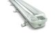 Modee Premium T8 lámpatest por-páramentes armatúra + 2 db 150 cm-es LED fénycső (meleg fehér)
