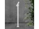 Bollard Kerti LED állólámpa, IP44 (4W/390Lumen) állítható fej, 100 cm, fehér, természetes fehér