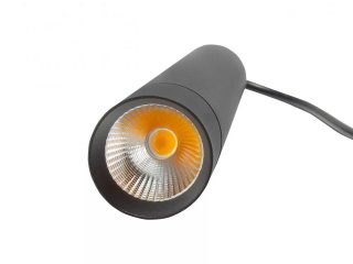 System Shift sínes LED lámpa (48 Volt) függeszték - 12W (25° - meleg fehér) fekete