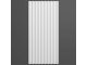 Poliuretán 3D cikkcakk falpanel, festhető és ütésálló (200 cm x 25 cm) - AN 690 FLEX hajlítható