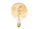 E27 LED izzó Vintage filament (4W/300°) G125 - extra meleg fehér