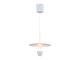 Design LED függeszték (9W), fehér színű - meleg fehér
