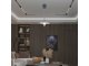 Design LED függeszték (9W), szürke-fehér színű - meleg fehér
