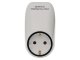 Fali aljzat, gyermekvédelemmel (1 földelt + 2 USB) fehér