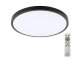 Fekete mennyezeti lámpa LCL554B (48W LED) - RGB+CCT, dimmelhető, távirányítós