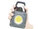 LED munkalámpa (15W COB - 1000lm) akkus, szürke-fekete