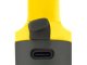 LED munkalámpa (8W SMD + 2W COB) akkus, fekete-sárga