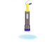 LED munkalámpa (8W SMD + 2W COB) akkus, fekete-sárga