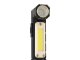 LED munkalámpa (3W SMD + 3W COB) akkus, fekete-sárga