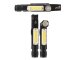 LED munkalámpa (3W SMD + 3W COB) akkus, fekete-sárga