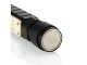 LED munkalámpa (3W SMD + 3W COB) akkus, fekete-sárga