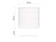 LED panel (595 x 595 mm) 40W - RIVI, távirányítóval, változtatható színhőmérséklet