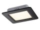 Shaun mennyezeti LED lámpa négyzet alakú (5W/450lm) természetes fehér, fekete, süllyeszthető