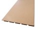 Fa hatású lamella, falburkolat - széles lamellával (260cm x 30cm x 1.5cm) - natúr tölgy+fekete