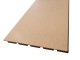 Fa hatású lamella, falburkolat - széles lamellával (260cm x 30cm x 1.5cm) - dió+fekete