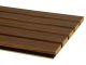Fa hatású lamella, falburkolat - széles lamellával (260cm x 30cm x 1.5cm) - dió+fekete