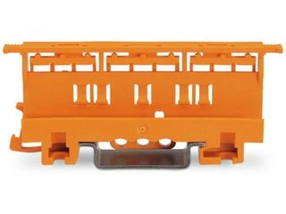 221 Wago rögzítő adapter, távtartó (6 mm²) kalapsínre, csavaros szereléshez (10db)