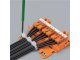 221 Wago rögzítő adapter, távtartó (6 mm²) kalapsínre, csavaros szereléshez