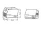 224 Wago csillárkapocs (2X2.5 mm²), fehér