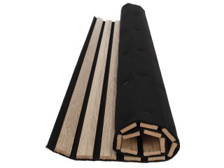 - Fa hatású, hangszigetelő lamella falburkolat, hajlítható filc hátlappal (60 cm x 90 cm x 0.9 cm) - Sonoma tölgy