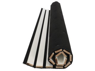 - Fa hatású, hangszigetelő lamella falburkolat, hajlítható filc hátlappal (60 cm x 90 cm x 0.9 cm) - Fehér