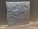Fehér falpanel, 3D műanyag falburkolat, 50x50 cm - Cracks Repedések