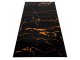 Szivacsos öntapadós falburkolat Marble ARS-04 fekete-sárga márvány mintás (6 db 30x60 cm-es lap)