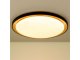 Mennyezeti LED lámpa, kör alakú (96W/9120lm) változtatható színhőmérséklet, dimmelhető, fekete-arany