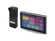 GoSmart videó kaputelefon szett IP-750A (IPS LCD monitor + kameraegység) Wi-Fi, ezüst-fekete