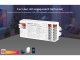 E3-WR 3-in-1 Group Control csoport (zóna) WiFi SMART vezérlő (RGB, RGBW, RGB+CCT LED szalaghoz) karos (csatos) bekötés