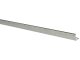 Rozsdamentes acél sarokprofil, élvédő (20x20 mm) inox - 250 cm