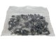 Vezetékre erősíthető érvéghüvely 4 mm2 vezetékekhez, szürke (100 db) L=10mm
