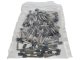Vezetékre erősíthető érvéghüvely 4 mm2 vezetékekhez, szürke (100 db) L=18mm