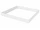 LED panel kiemelő, falonkívüli beépítőkeret (60x60x6.3cm) lapraszerelt, fehér