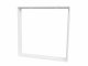 LED panel kiemelő, falonkívüli beépítőkeret (60x60x6.3cm) lapraszerelt, fehér