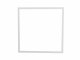 LED panel kiemelő, falonkívüli beépítőkeret (60x60x6.3cm) lapraszerelt, fehér