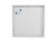 LED panel kiemelő, falonkívüli beépítőkeret (60x60x6.3cm) lapraszerelt, fehér