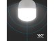 E27 LED lámpa (40W/160°) T120 - hideg fehér