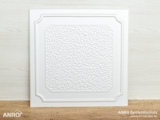 Polisztirol mennyezet burkolat, 4 mm vastag mennyezeti lap (50x50 cm) Casette