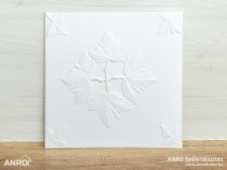 Polisztirol mennyezet burkolat, 4 mm vastag mennyezeti lap (50x50 cm) Vitalis