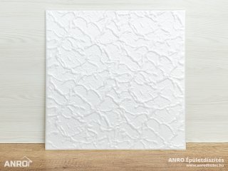 Polisztirol mennyezet burkolat, 4 mm vastag mennyezeti lap (50x50 cm) Salty