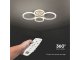 Mennyezeti LED design lámpa (45W) Színhőmérséklet + fényerő állítás, távirányítós