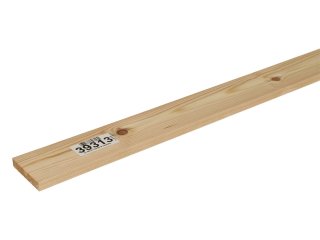 Gyalult fa négyszögléc - fa barkácsléc, skandináv fenyőből (10x60mm) II. osztály