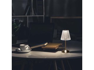 Asztali lámpa beépített LED fényforrással, érintős vezérléssel, tölthető (2.4W) állítható színhőmérséklet