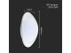 Mennyezeti DESIGN LED lámpa (30W/60W), távirányítóval, állítható színhőmérséklet