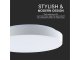 Mennyezeti DESIGN LED lámpa, kör alakú, (30W/60W), távirányítóval, állítható színhőmérséklet