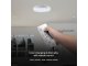 Mennyezeti DESIGN LED lámpa, kör alakú, (30W/60W), távirányítóval, állítható színhőmérséklet