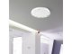 Mennyezeti DESIGN LED lámpa, kör alakú, méhkas minta, (30W/60W), távirányítóval, állítható színhőmérséklet