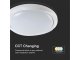 Mennyezeti DESIGN LED lámpa, kör alakú (30W/60W), távirányítóval, állítható színhőmérséklet